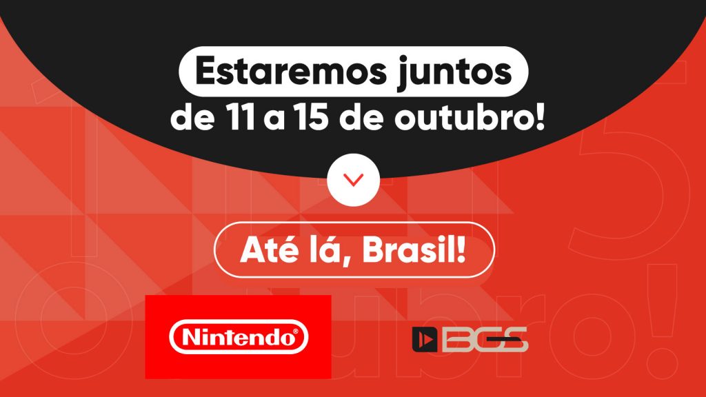 Nintendo confirma presença na Brasil Game Show 2023.